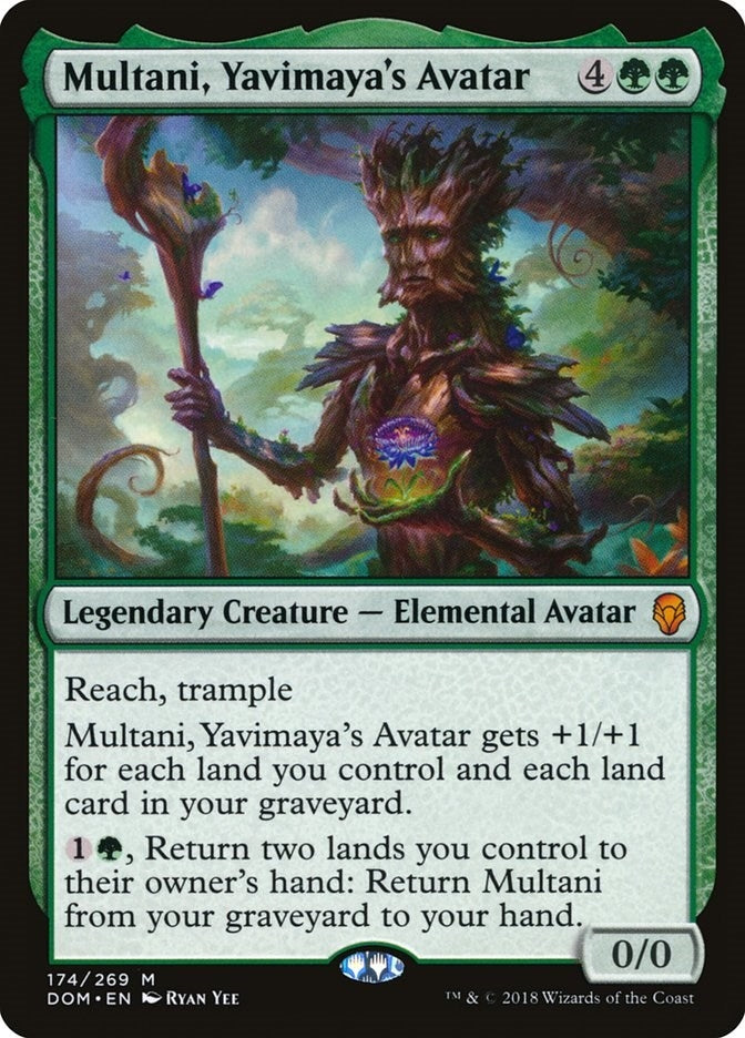 Image for Multani, Yavimaya's Avatar (174) (Dominaria) - Magic: The Gathering