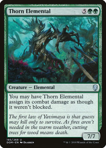 Thorn Elemental (185) (Dominaria)