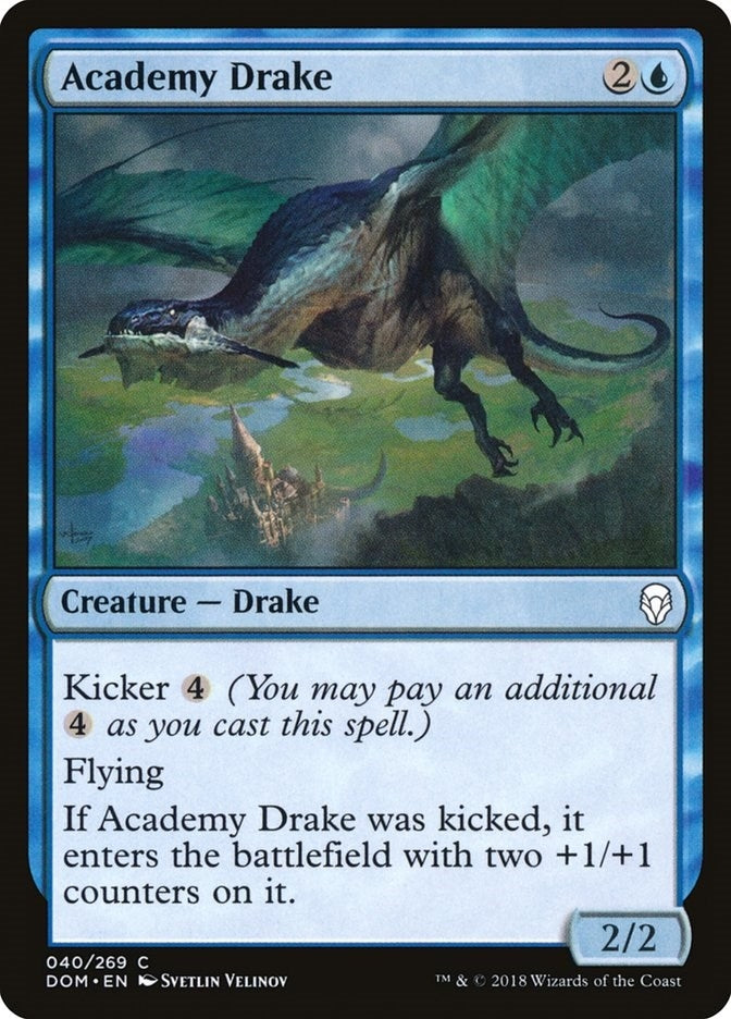 Image for Academy Drake (40) (Dominaria) - Magic: The Gathering