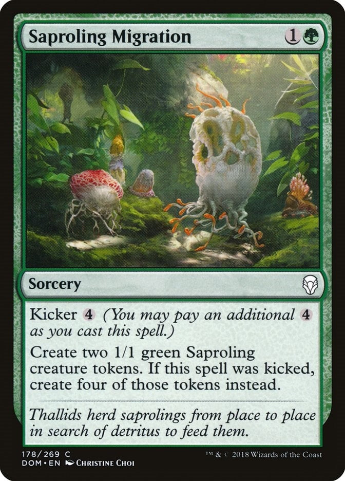 Saproling Migration (178) (Dominaria)