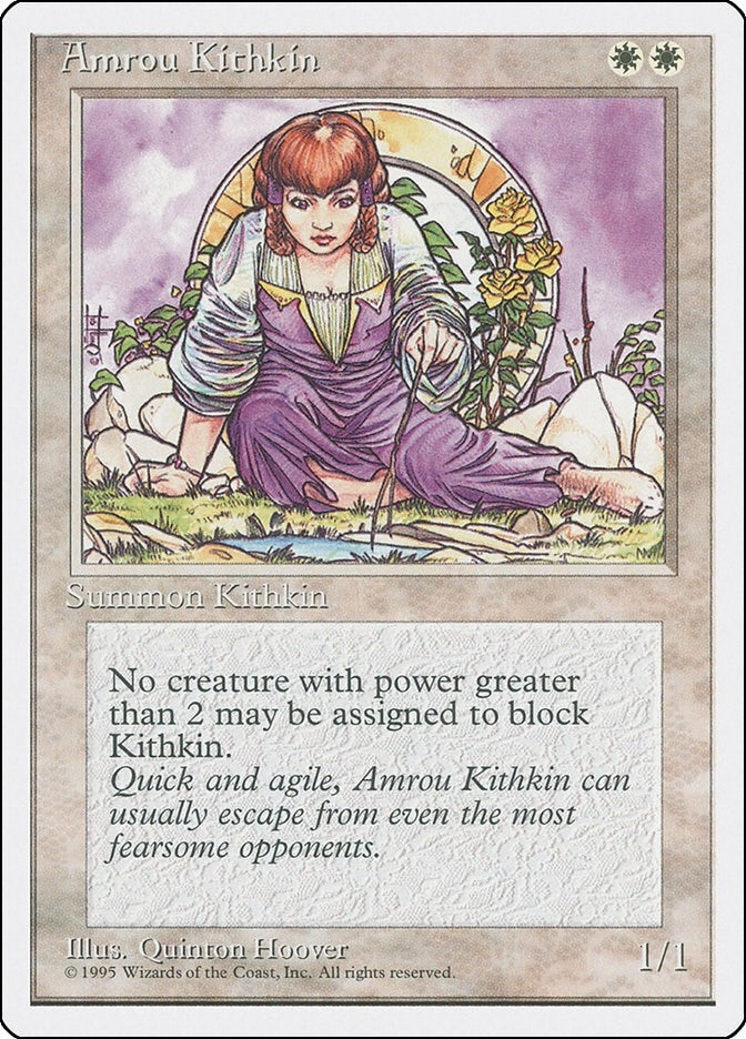 Image for Amrou Kithkin (252) (Fourth Edition) - Magic: The Gathering