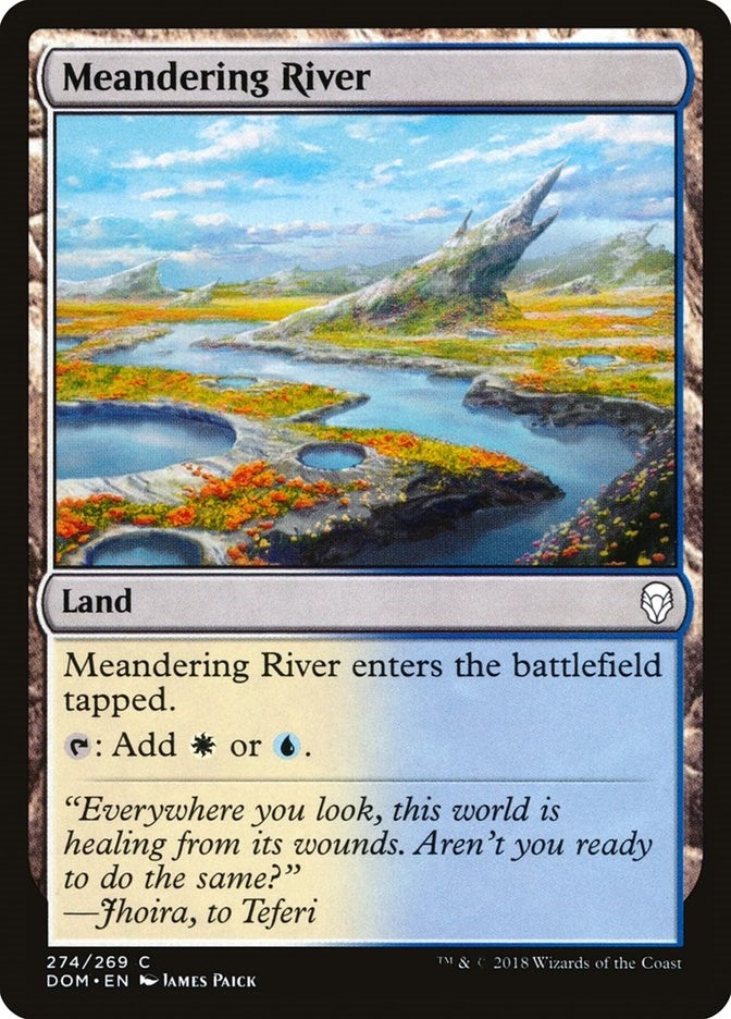 Image for Meandering River (274) (Dominaria) - Magic: The Gathering
