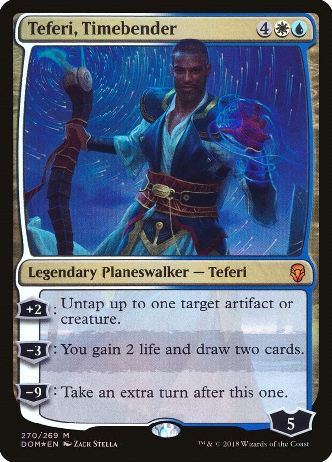 Image for Teferi, Timebender (270) (Dominaria) - Magic: The Gathering