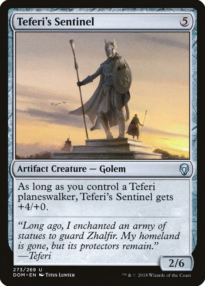 Image for Teferi's Sentinel (273) (Dominaria) - Magic: The Gathering