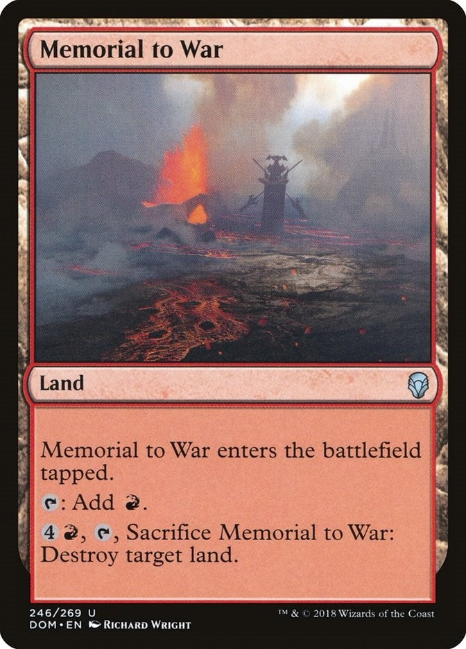 Memorial to War (246) (Dominaria)