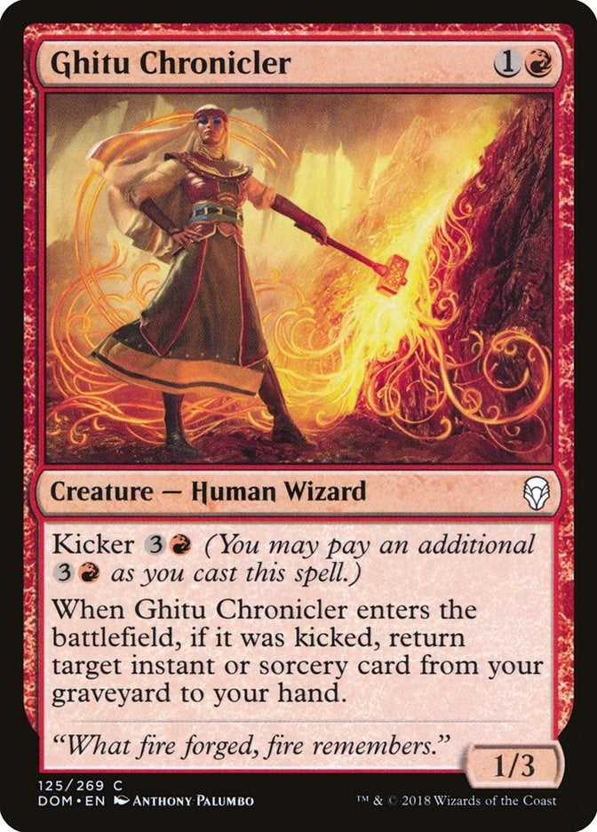 Ghitu Chronicler (125) (Dominaria)