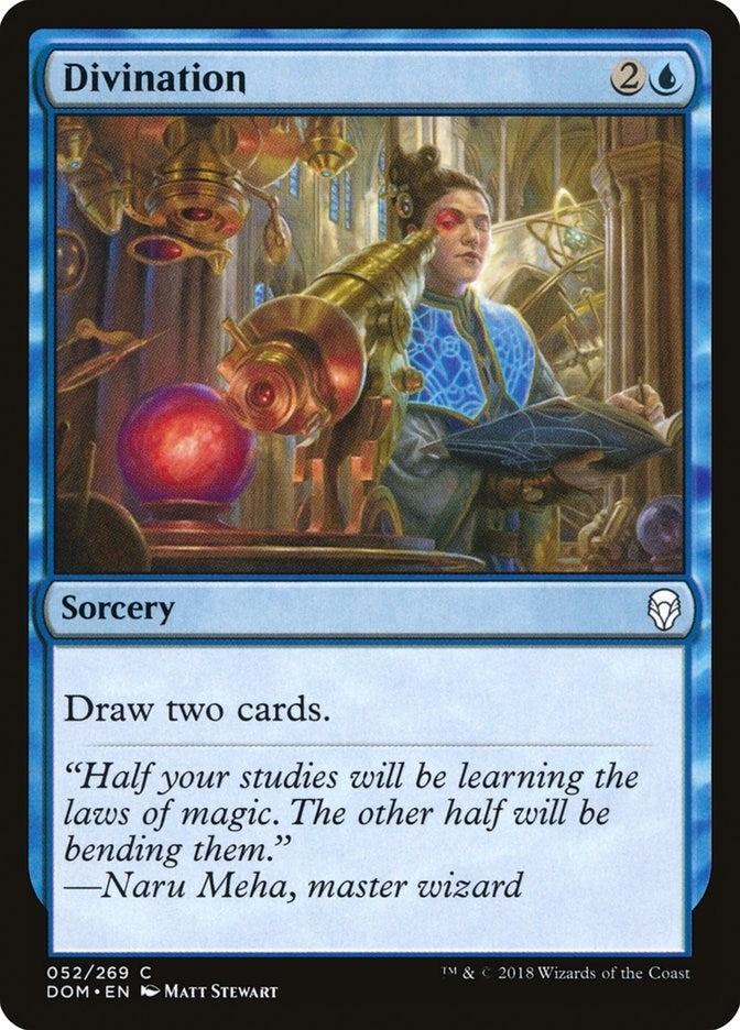 Image for Divination (52) (Dominaria) - Magic: The Gathering