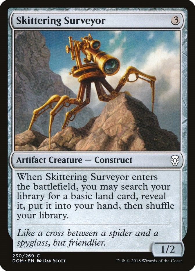 Image for Skittering Surveyor (230) (Dominaria) - Magic: The Gathering
