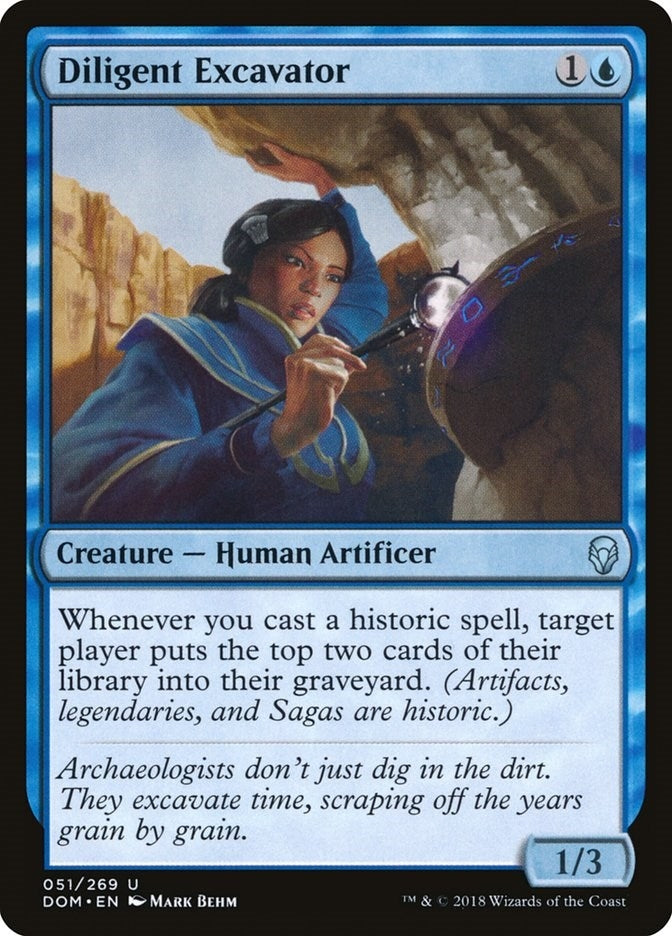 Image for Diligent Excavator (51) (Dominaria) - Magic: The Gathering