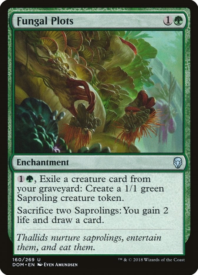 Fungal Plots (160) (Dominaria)