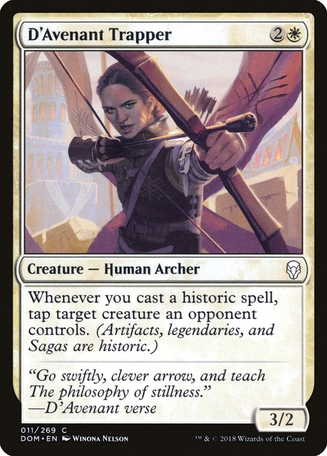 Image for D'Avenant Trapper (11) (Dominaria) - Magic: The Gathering