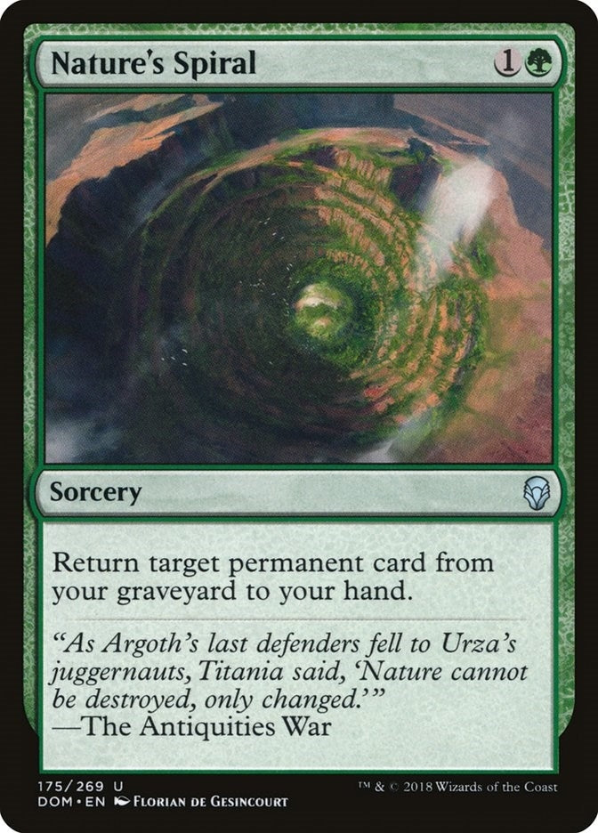 Nature's Spiral (175) (Dominaria)