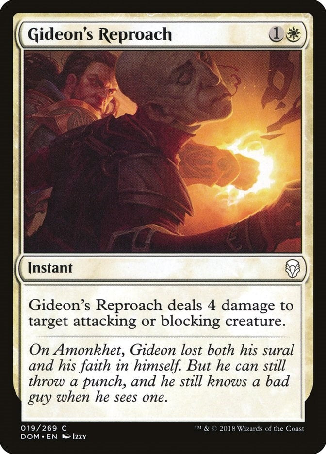Gideon's Reproach (19) (Dominaria)