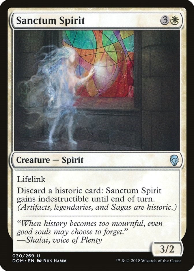 Image for Sanctum Spirit (30) (Dominaria) - Magic: The Gathering