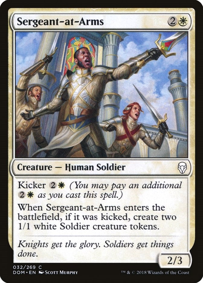 Sergeant-at-Arms (32) (Dominaria)