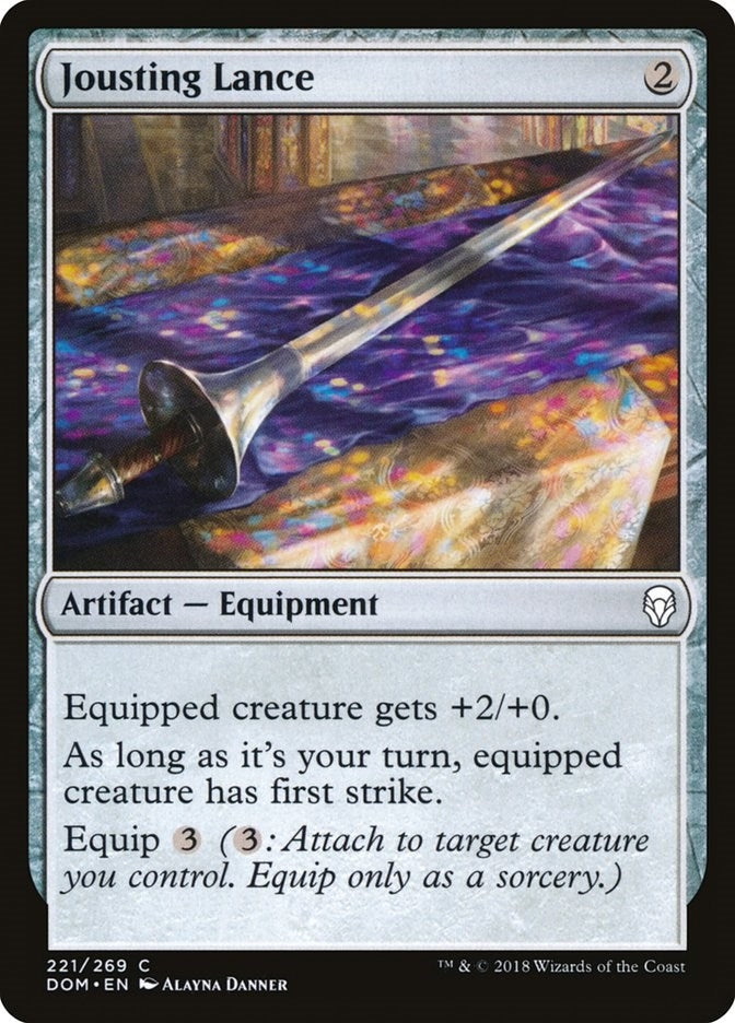 Image for Jousting Lance (221) (Dominaria) - Magic: The Gathering
