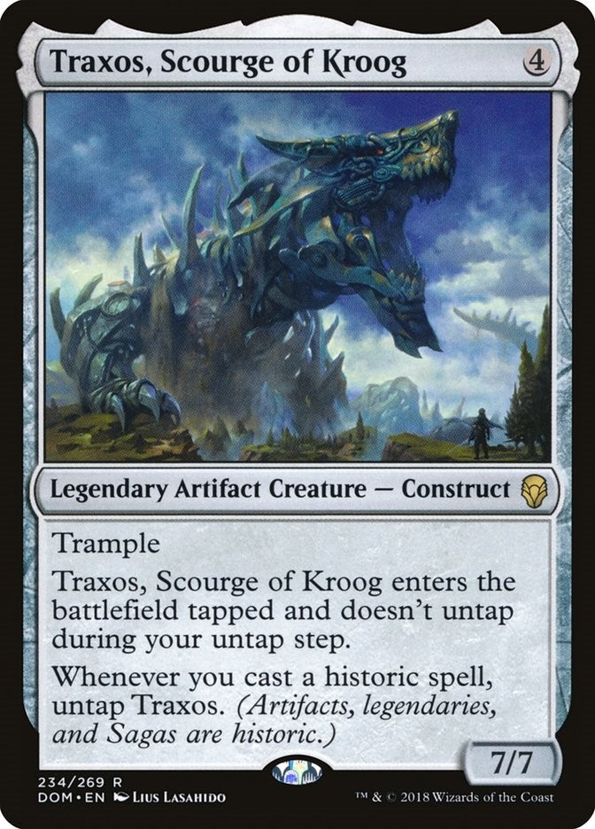 Image for Traxos, Scourge of Kroog (234) (Dominaria) - Magic: The Gathering