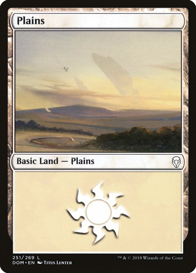 Image for Plains (251) (251) (Dominaria) - Magic: The Gathering