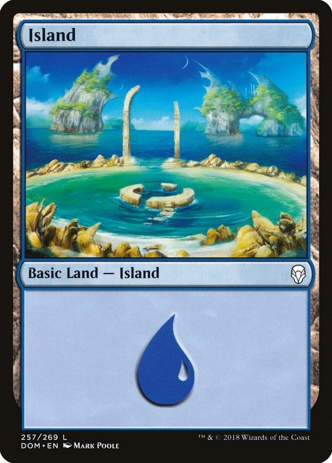 Image for Island (257) (257) (Dominaria) - Magic: The Gathering