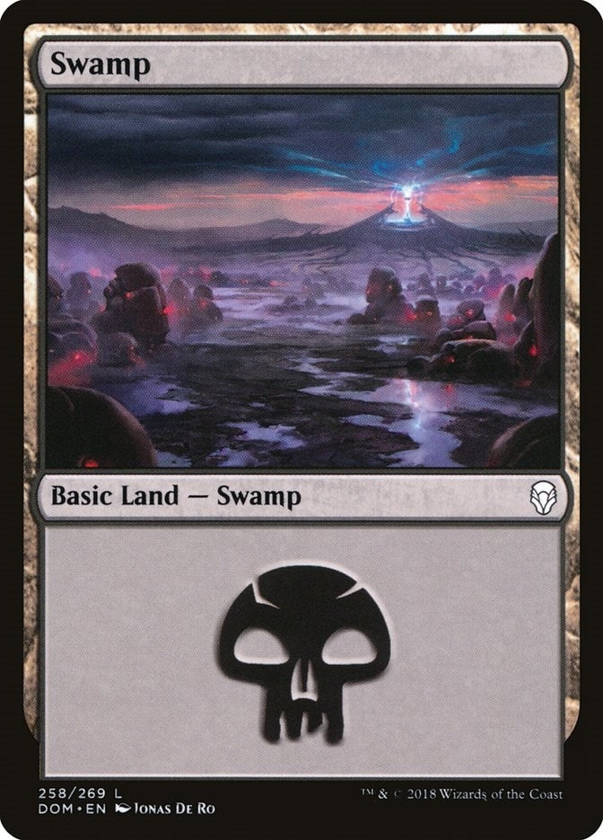 Image for Swamp (258) (258) (Dominaria) - Magic: The Gathering