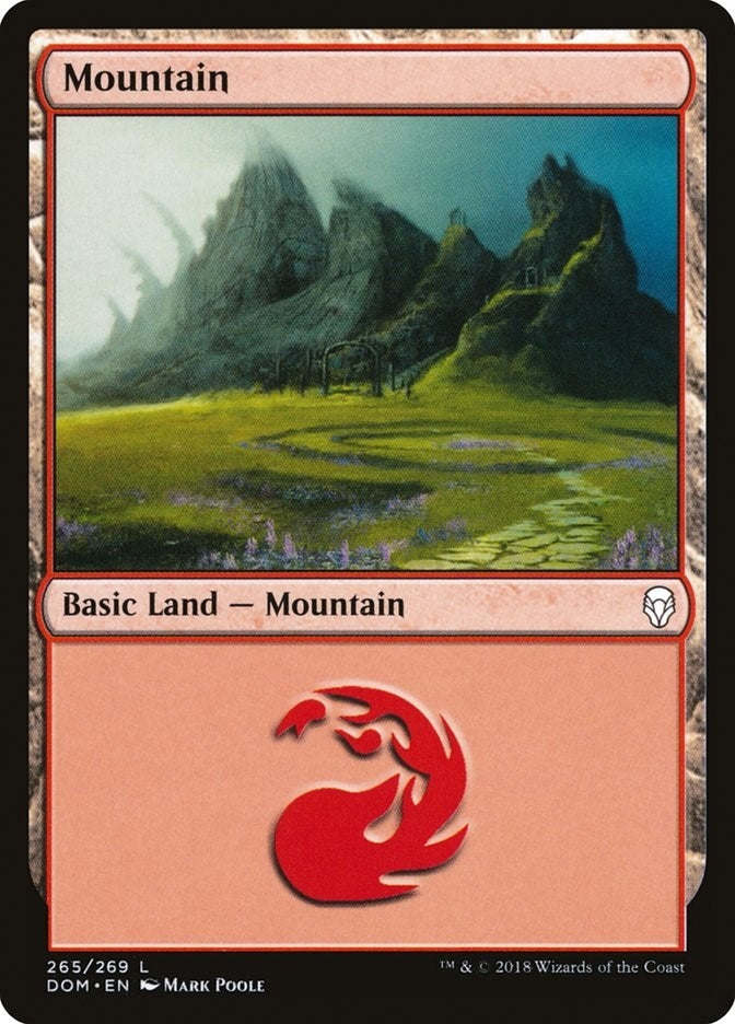 Mountain (265) (265) (Dominaria)