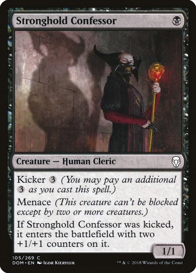 Stronghold Confessor (105) (Dominaria)