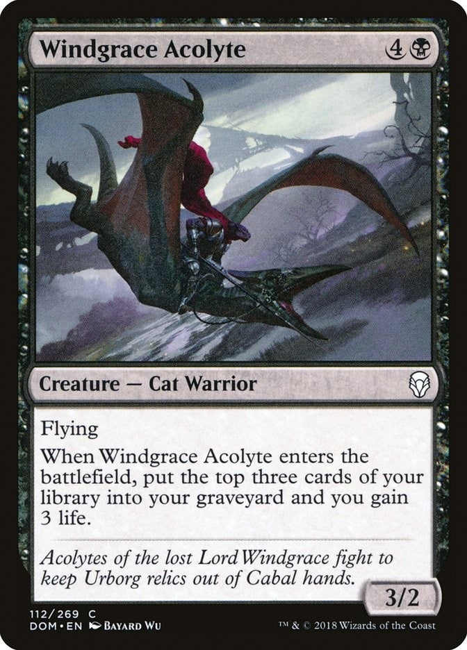 Windgrace Acolyte (112) (Dominaria)