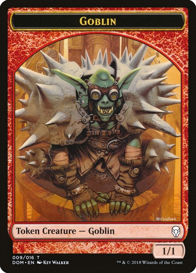 Image for Goblin Token (9) (Dominaria) - Magic: The Gathering