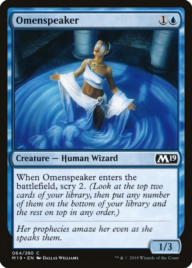 Omenspeaker (64) (Core Set 2019)
