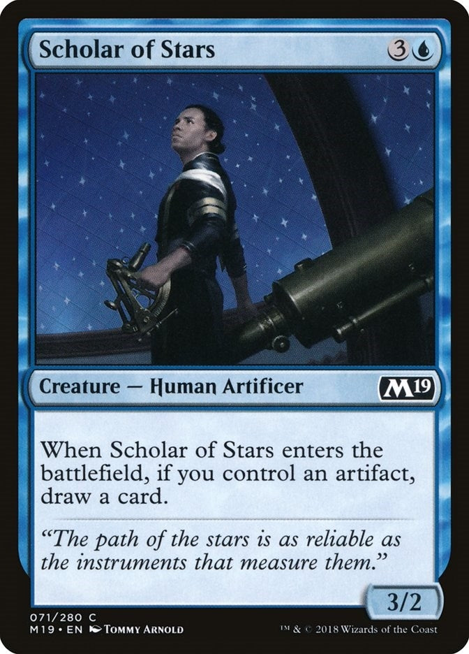 Scholar of Stars (71) (Core Set 2019)