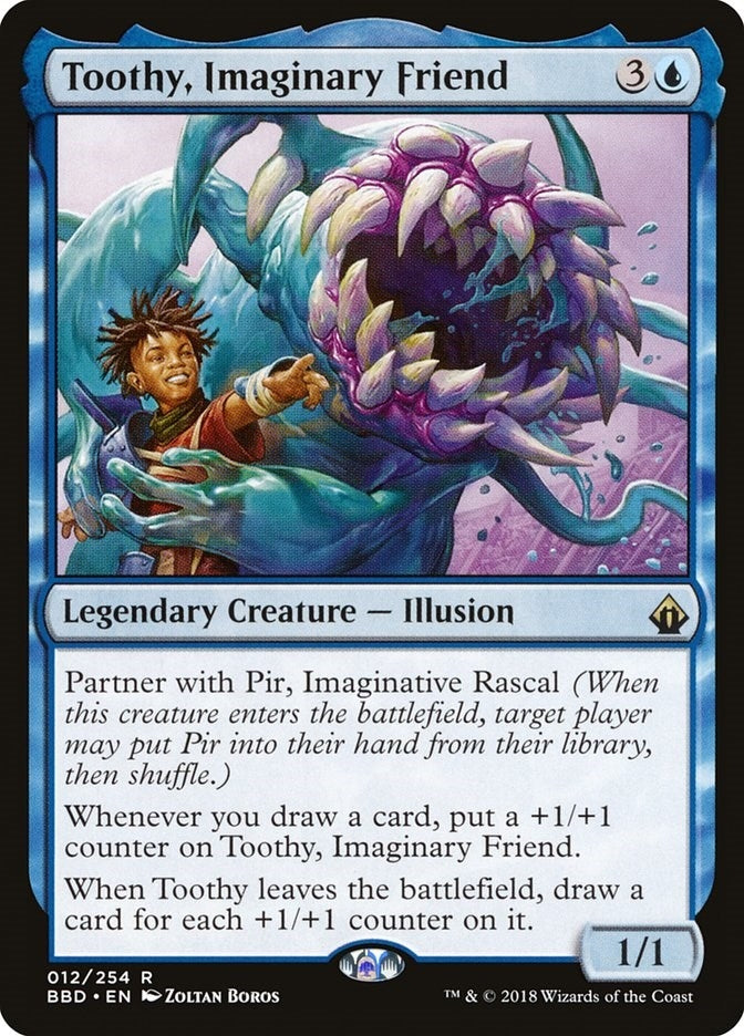 Image for Toothy, Imaginary Friend (12) (Battlebond) - Magic: The Gathering
