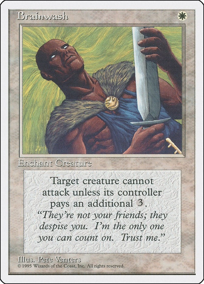 Image for Brainwash (Fourth Edition) - Magic: The Gathering