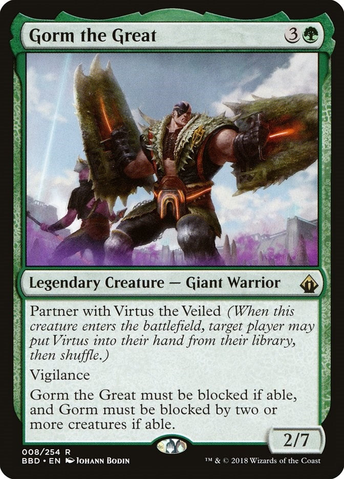 Image for Gorm the Great (8) (Battlebond) - Magic: The Gathering