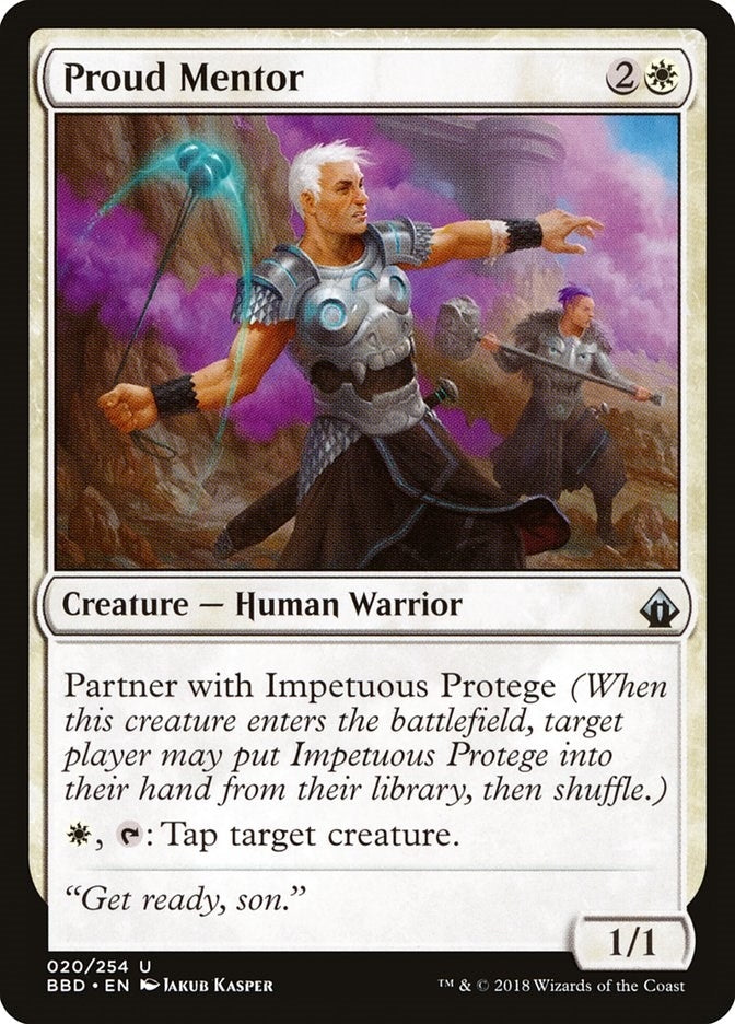 Image for Proud Mentor (20) (Battlebond) - Magic: The Gathering