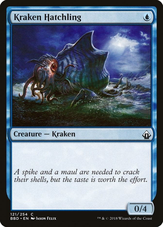 Kraken Hatchling (121) (Battlebond)