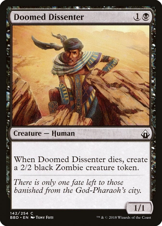 Doomed Dissenter (142) (Battlebond)