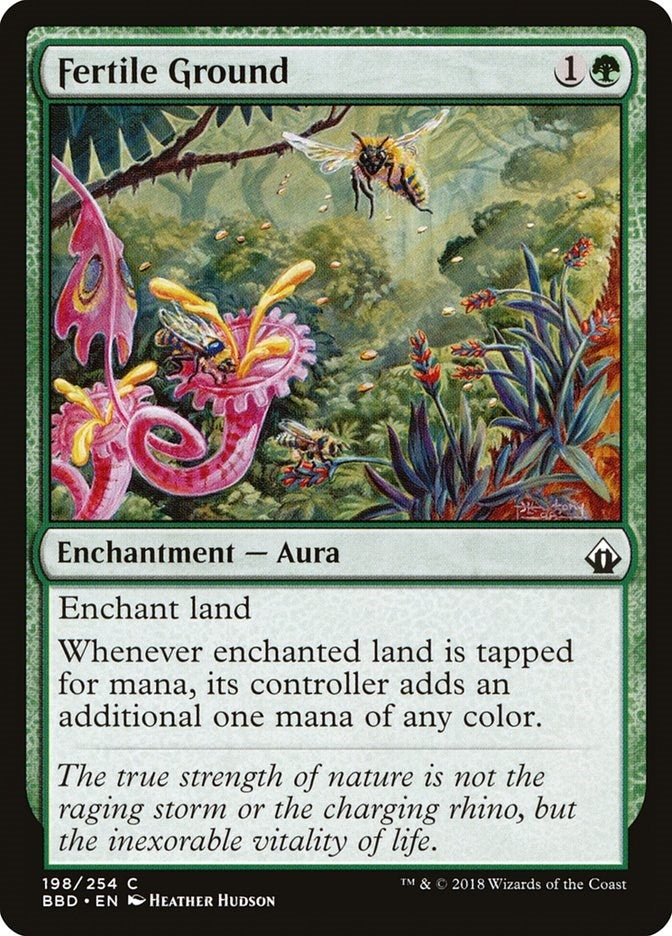 Image for Fertile Ground (198) (Battlebond) - Magic: The Gathering