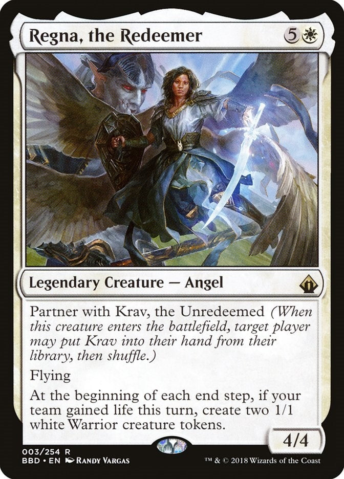Image for Regna, the Redeemer (3) (Battlebond) - Magic: The Gathering