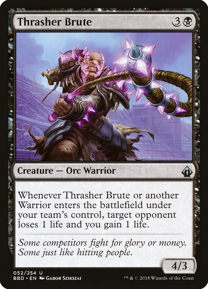 Image for Thrasher Brute (52) (Battlebond) - Magic: The Gathering