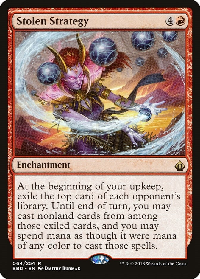 Image for Stolen Strategy (64) (Battlebond) - Magic: The Gathering