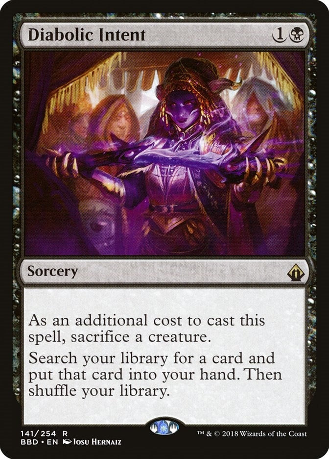 Image for Diabolic Intent (141) (Battlebond) - Magic: The Gathering