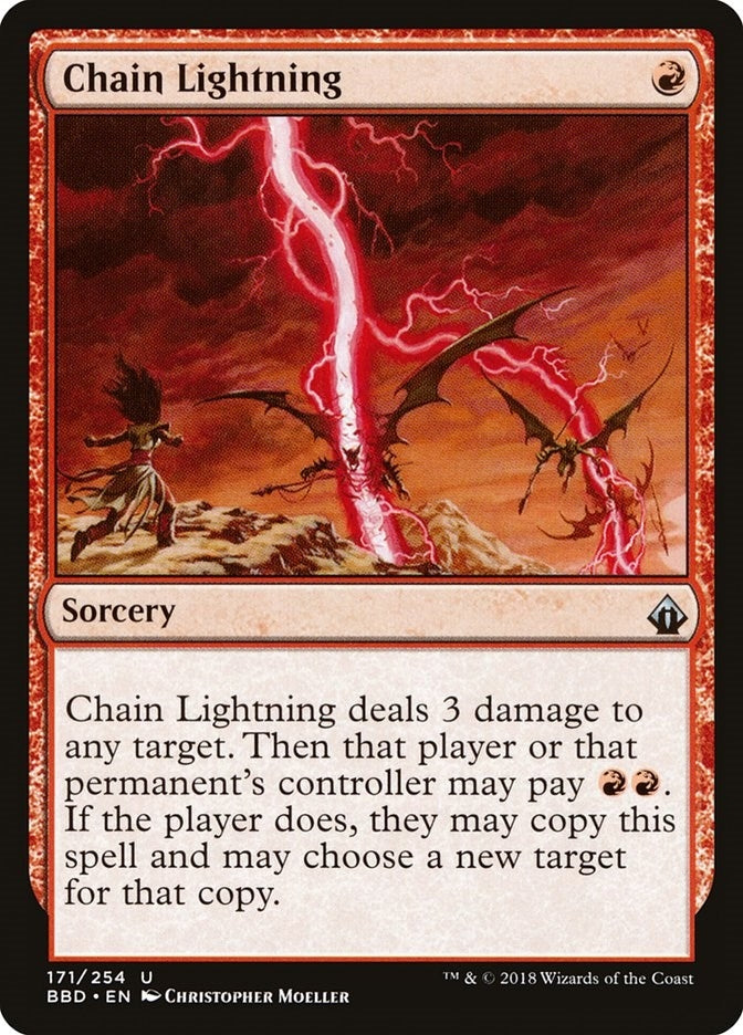 Chain Lightning (171) (Battlebond)