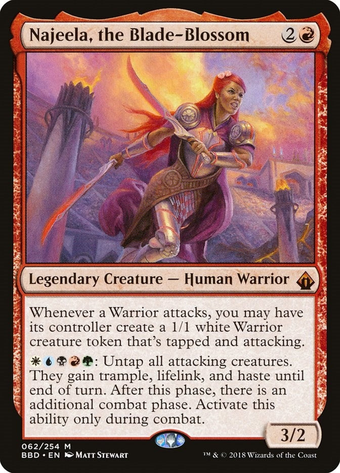Najeela, the Blade-Blossom (62) (Battlebond)