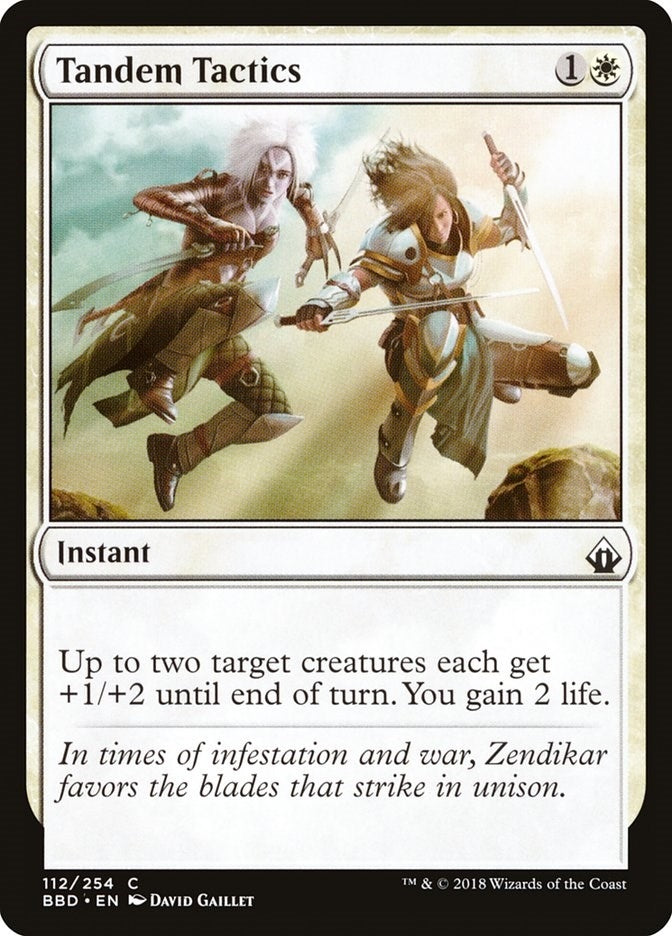 Image for Tandem Tactics (112) (Battlebond) - Magic: The Gathering