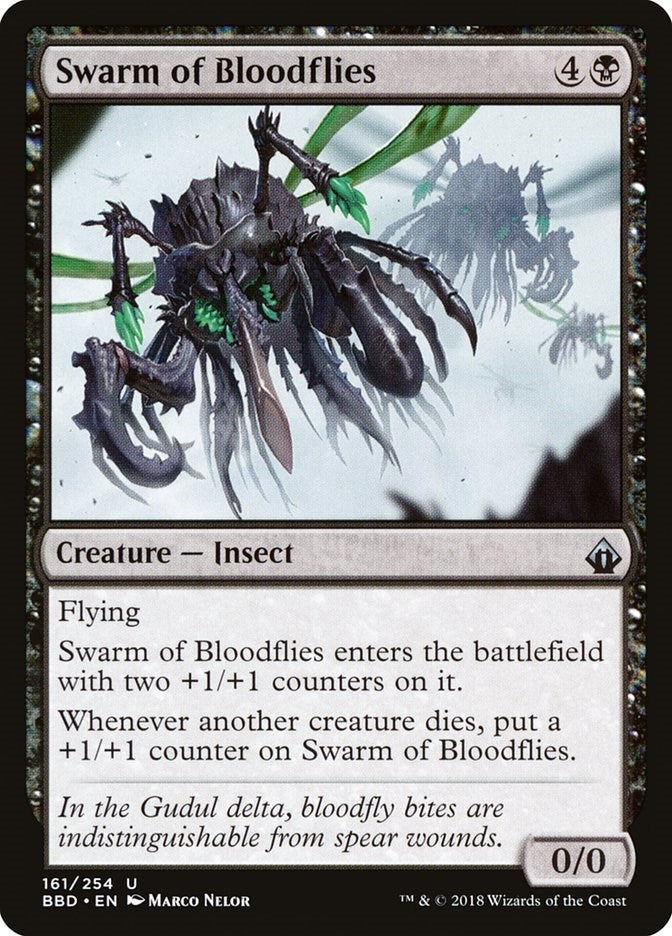 Image for Swarm of Bloodflies (161) (Battlebond) - Magic: The Gathering