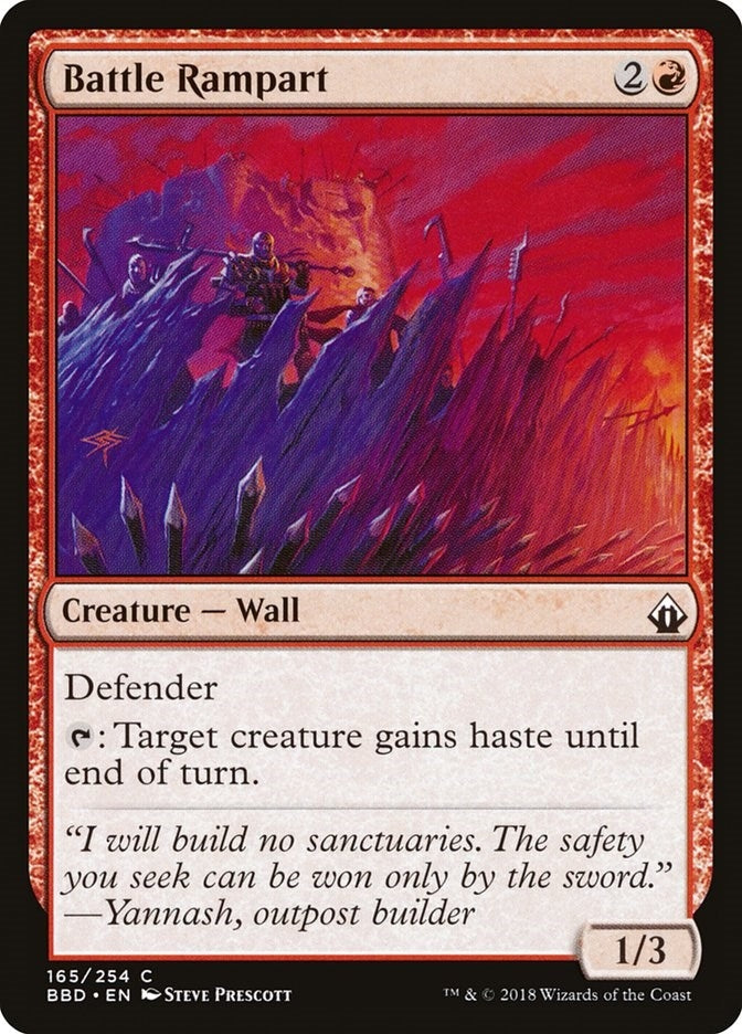 Battle Rampart (165) (Battlebond)