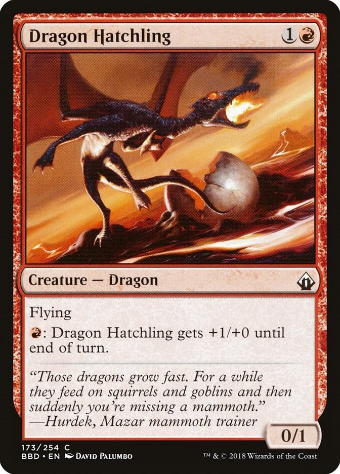 Image for Dragon Hatchling (173) (Battlebond) - Magic: The Gathering