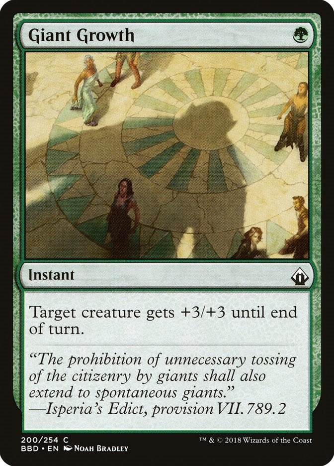 Giant Growth (200) (Battlebond)