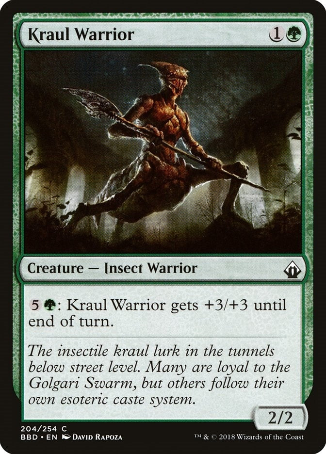 Kraul Warrior (204) (Battlebond)