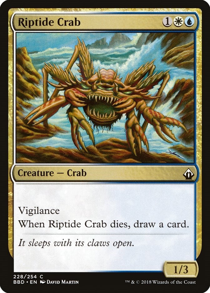 Image for Riptide Crab (228) (Battlebond) - Magic: The Gathering